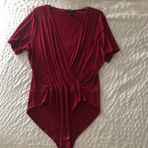 Body Suit - Deep Red